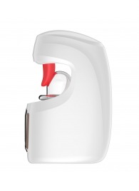 Белый мастурбатор с язычком и возвратно-поступательными движениями - Secwell - в Пушкино купить с доставкой