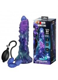 Фиолетовый яйцеродящий фаллоимитатор Duskwalker Sentinal на присоске - 22,4 см. - Baile - купить с доставкой в Пушкино