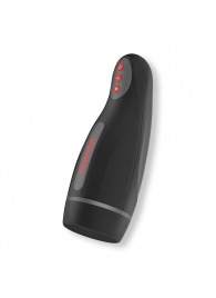 Черный автоматический мастурбатор с управлением через приложение - Oninder - в Пушкино купить с доставкой