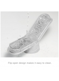 Белый мастурбатор FLIP 0 (ZERO) - Tenga - в Пушкино купить с доставкой