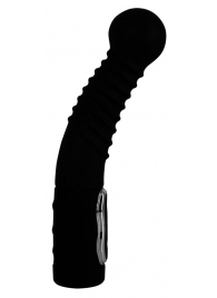 Чёрный стимулятор простаты с ротацией Prostate Twister - 20 см. - Orion - в Пушкино купить с доставкой