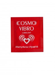 Пробник женского стимулирующего лубриканта на силиконовой основе Cosmo Vibro - 3 гр. - Биоритм - купить с доставкой в Пушкино