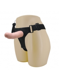 Реалистичный страпон-фаллоимитатор на трусиках Ultra Passionate Harness - 15 см. - Baile - купить с доставкой в Пушкино