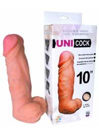 Фаллическая насадка Харнесс UNICOCK 10  - 25 см. - LOVETOY (А-Полимер) - купить с доставкой в Пушкино