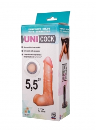 Фаллическая насадка Харнесс UNICOCK 5,5  - 17 см. - LOVETOY (А-Полимер) - купить с доставкой в Пушкино