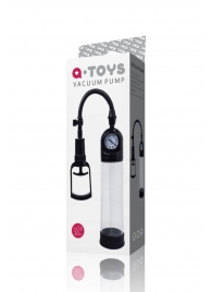 Чёрная вакуумная помпа A-toys с манометром и прозрачной колбой - A-toys - в Пушкино купить с доставкой