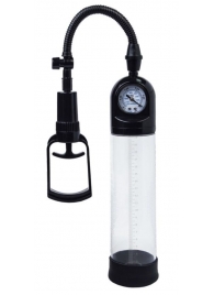 Чёрная вакуумная помпа A-toys с манометром и прозрачной колбой - A-toys - в Пушкино купить с доставкой