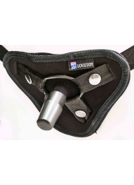 Вибрострапон с двумя насадками UniStrap - 18 и 18 см. - LOVETOY (А-Полимер) - купить с доставкой в Пушкино