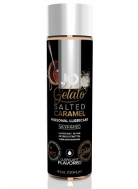 Лубрикант с ароматом солёной карамели JO GELATO SALTED CARAMEL - 120 мл. - System JO - купить с доставкой в Пушкино