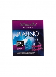 Стимулирующая насадка со спиралью из усиков Platino  Шторм - Sitabella - купить с доставкой в Пушкино