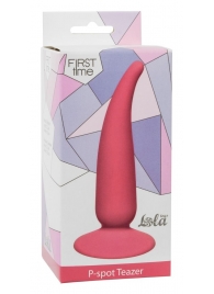 Розовая анальная пробка P-spot Teazer Pink - 12,2 см. - Lola Games - в Пушкино купить с доставкой