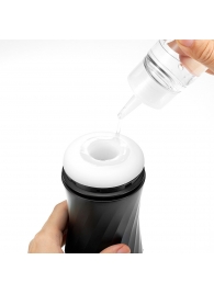 Мастурбатор с регулируемой плотностью обхвата Custom Strength CUP Twist Ripple - Tenga - в Пушкино купить с доставкой