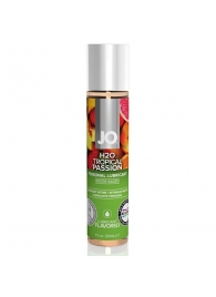Смазка с ароматом тропических фруктов JO Flavored Tropical Passion - 30 мл. - System JO - купить с доставкой в Пушкино