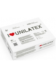Ультратонкие презервативы Unilatex Ultra Thin - 144 шт. - Unilatex - купить с доставкой в Пушкино