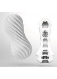 Мастурбатор FLEX Silky White с мягким рельефом - Tenga - в Пушкино купить с доставкой