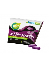 Капсулы для мужчин Man s Power+ с гранулированным семенем - 10 капсул (0,35 гр.) - SuperCaps - купить с доставкой в Пушкино