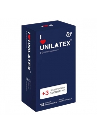 Ультрапрочные презервативы Unilatex Extra Strong - 12 шт. + 3 шт. в подарок - Unilatex - купить с доставкой в Пушкино