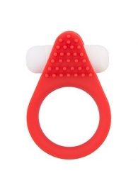 Красное эрекционное кольцо LIT-UP SILICONE STIMU RING 1 RED - Dream Toys - в Пушкино купить с доставкой