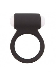 Чёрное эрекционное виброкольцо LIT-UP SILICONE STIMU RING 3 BLACK - Dream Toys - в Пушкино купить с доставкой