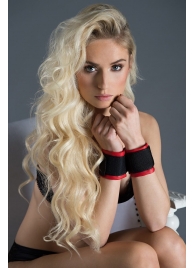 Полиуретановые манжеты для фиксации рук вместе Bound Together Wrist Restraints - Blush Novelties - купить с доставкой в Пушкино