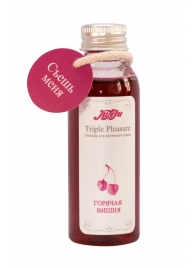 Эликсир Triple Pleasure  Горячая вишня  - 65 гр. - JULEJU - купить с доставкой в Пушкино