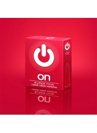Супертонкие презервативы ON) Super Thin - 3 шт. - ON) - купить с доставкой в Пушкино