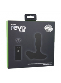 Чёрный перезаряжаемый массажёр предстательной железы NEXUS Revo Slim - Nexus Range - в Пушкино купить с доставкой