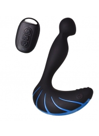 Чёрно-синий массажер простаты Erotist Third - Erotist Adult Toys - в Пушкино купить с доставкой
