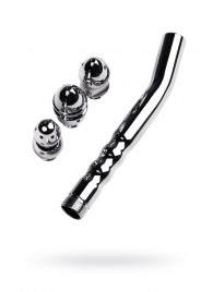 Металлический анальный душ с тремя насадками - ToyFa - купить с доставкой в Пушкино