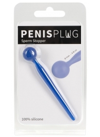 Синий уретральный стимулятор Penis Plug - 9,6 см. - Orion - купить с доставкой в Пушкино