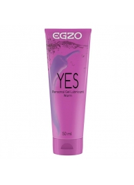 Согревающий лубрикант на водной основе Egzo Yes - 50 мл. - EGZO - купить с доставкой в Пушкино