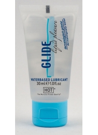 Интимная смазка на водной основе Glide - 30 мл. - HOT - купить с доставкой в Пушкино
