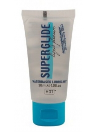 Гель-смазка на водной основе для чувствительной кожи Superglide - 30 мл. - HOT - купить с доставкой в Пушкино