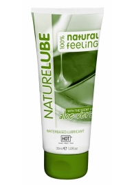 Смазка на водной основе с алоэ вера Nature Lube - 30 мл. - HOT - купить с доставкой в Пушкино
