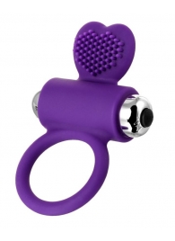 Фиолетовое виброкольцо с ресничками JOS PERY - JOS - в Пушкино купить с доставкой