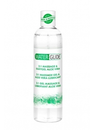 Гель-смазка 2-в-1 MASSAGE   LUBRICANT ALOE VERA - 300 мл. - Waterglide - купить с доставкой в Пушкино