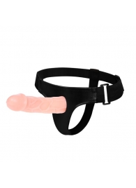 Телесный фаллоимитатор на трусиках Jessica Strap-On - 15,5 см. - Baile - купить с доставкой в Пушкино