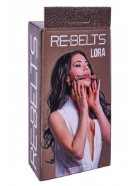 Кляп-трензель Lora с металлическими кольцами - Rebelts - купить с доставкой в Пушкино