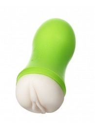 Мастурбатор-вагина A-Toys в зеленой колбе - A-toys - в Пушкино купить с доставкой