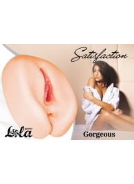 Мастурбатор с 2 тоннелями Satisfaction Gorgeous - Lola Games - в Пушкино купить с доставкой