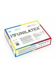 Разноцветные ароматизированные презервативы Unilatex Multifruits - 144 шт. - Unilatex - купить с доставкой в Пушкино