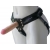 Черный пояс-трусики с двумя насадками  Экзотик-Linda  - 15,5 и 10,5 см. - LOVETOY (А-Полимер) - купить с доставкой в Пушкино