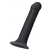 Черный фаллос на присоске Silicone Bendable Dildo L - 19 см. - Strap-on-me - купить с доставкой в Пушкино