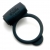 Темно-серое эрекционное кольцо Vibrating Love Ring с вибрацией - Fifty Shades of Grey - в Пушкино купить с доставкой