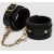 Черные оковы на ноги Bound to You Faux Leather Ankle Cuffs - Fifty Shades of Grey - купить с доставкой в Пушкино