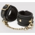 Черные наручники Bound to You Faux Leather Wrist Cuffs - Fifty Shades of Grey - купить с доставкой в Пушкино