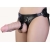 Гигантский фаллоимитатор на присоске в комплекте с трусиками - 26 см. - LOVETOY (А-Полимер) - купить с доставкой в Пушкино