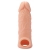 Телесная насадка EXTENDER WITH BALL STRAP 5.5 - 14 см. - Dream Toys - в Пушкино купить с доставкой