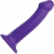 Фиолетовый фаллоимитатор-насадка Strap-On-Me Dildo Dual Density size L - 19 см. - Strap-on-me - купить с доставкой в Пушкино