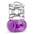 Фиолетовое эрекционное виброкольцо One Night Stand Vibrating C-Ring - Blush Novelties - в Пушкино купить с доставкой